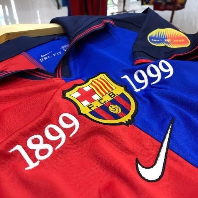 Diskon Promo Jersey Retro Barca Home 1996 Baju Bola Barca Clasic Radynfabella