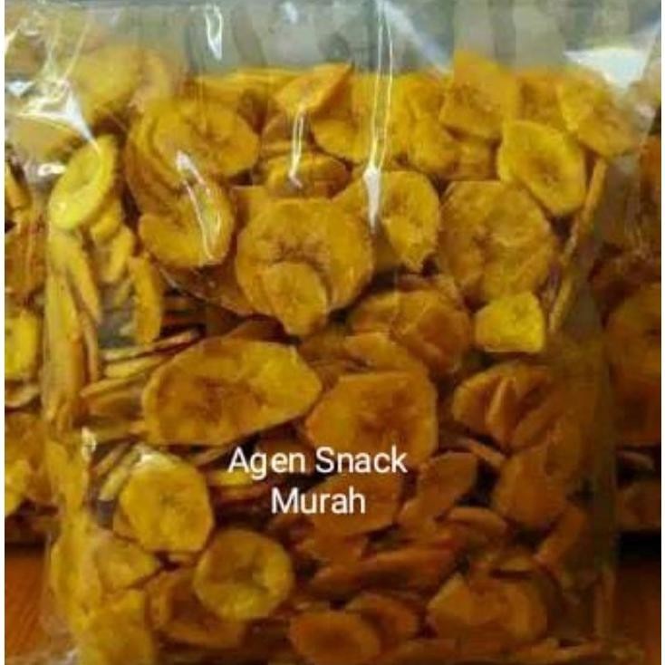 

POI KERIPIK PISANG MANIS 500GR (1/2KG) /KERIPIK PISANG KOIN/MAKANAN RINGAN/CREMILAN/SNACK KILOAN TERLARIS