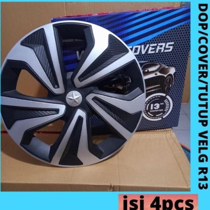 Harga Promo Tutup Dop Roda Tutup Velg Mobil Cover Dop Velg Ring 13