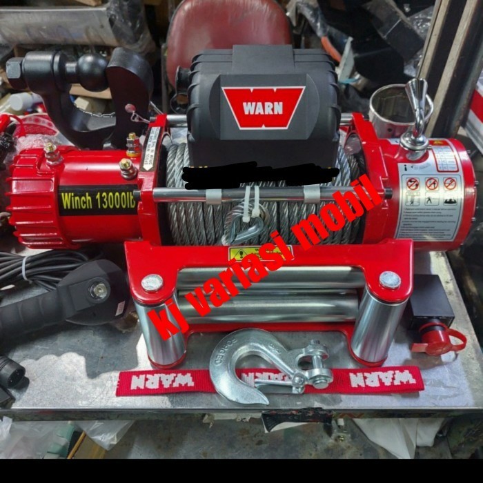 Winch Derek Warn Tabor 13000Lbs 7Ton Sling Baja Ch