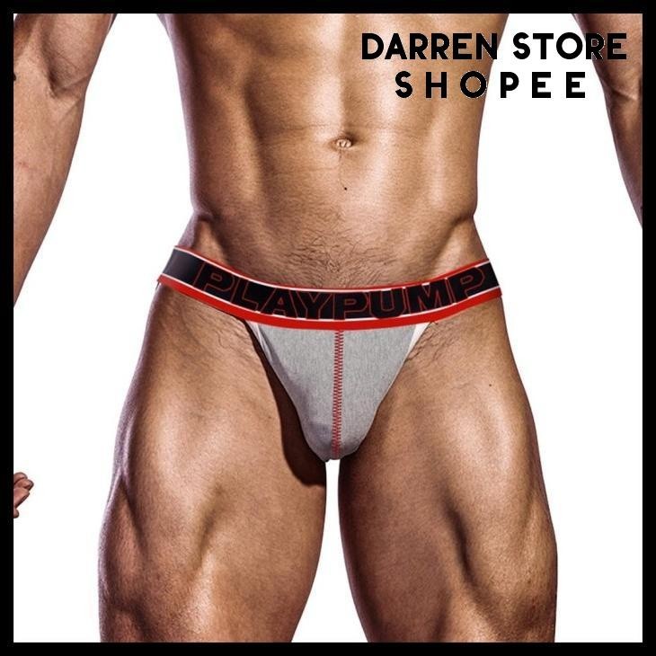 PP9106 PLAY CELANA DALAM PRIA PUMP / JOCKSTRAP PRIA PUMP MEN UNDERWEAR MESH SIDECUT BAHAN