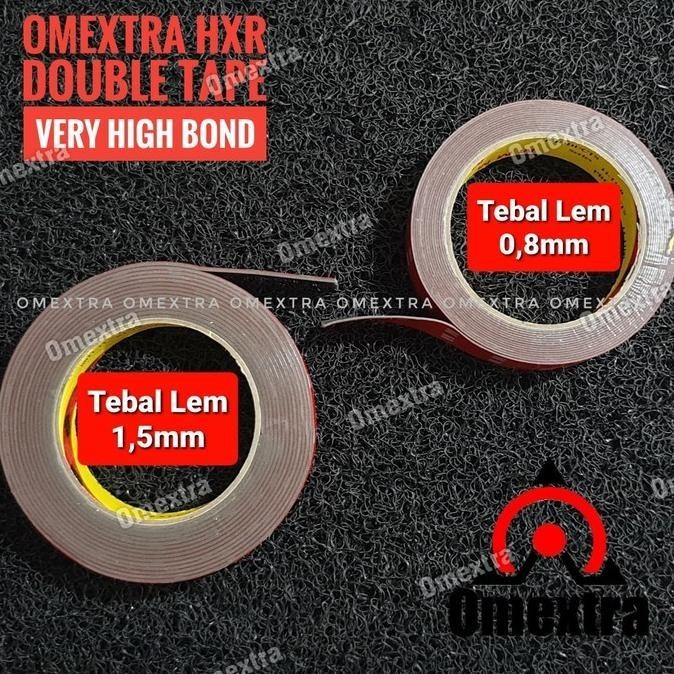 

HXR Lebih Lengket dari 3M Double Tape Lebar 12mm Tebal 0.8mm Omextra MURAH