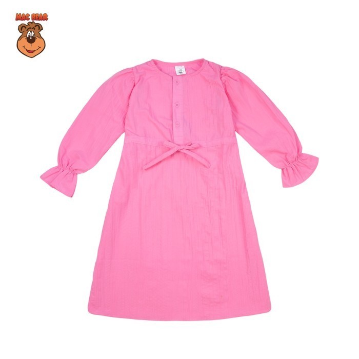MacBee Baju Anak Perempuan Gamis Anak Muslim Collection Rycca Crinkle