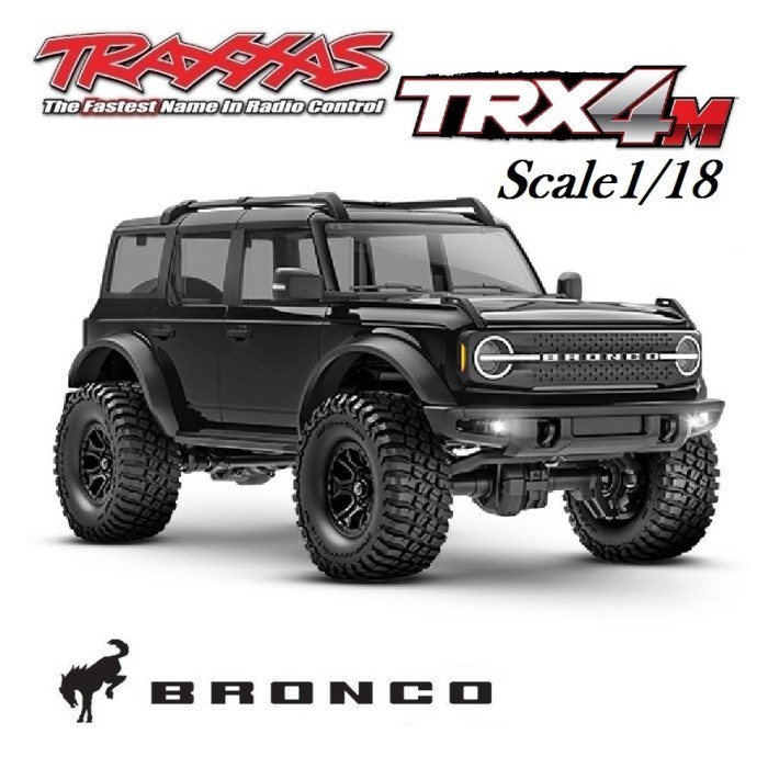 Traxxas TRX4M Bronco RC Crawler Adventure 1/18 RTR