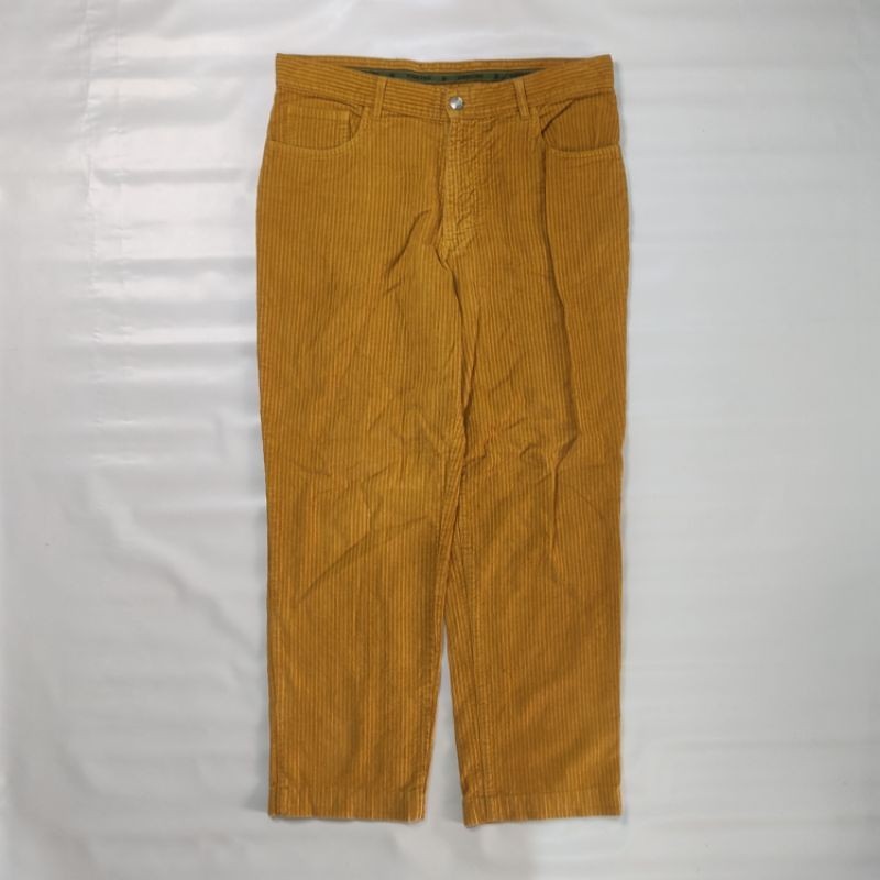 celana corduroy coklat whipcord