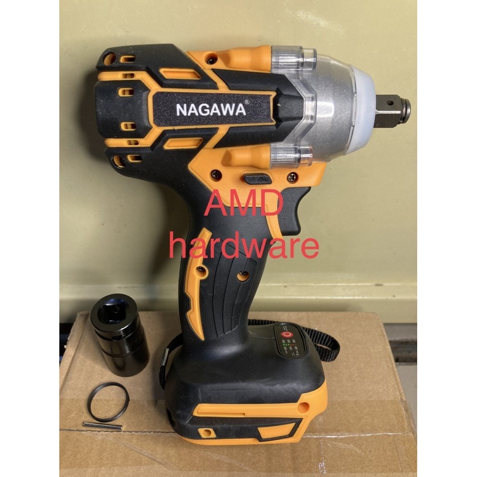 NCI-300U BOR IMPACT WRENCH CORDLESS BRUSHLESS NAGAWA HANYA UNIT MESIN