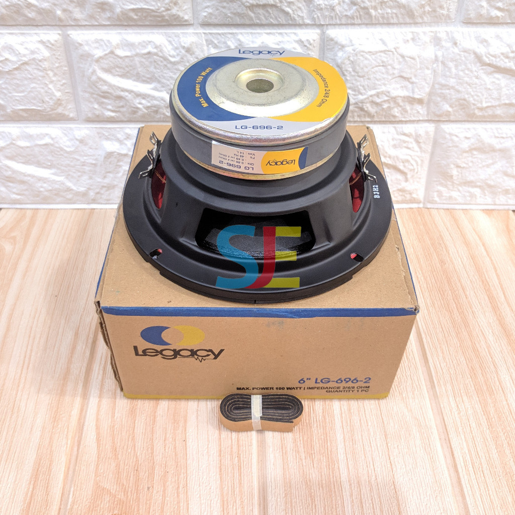 Speaker Subwoofer Legacy 6 Inch LG 696-2 / Speaker Mobil