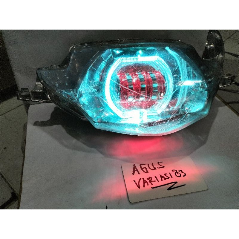 Reflektor Supra x 125 daymaker bileD 4 lensa