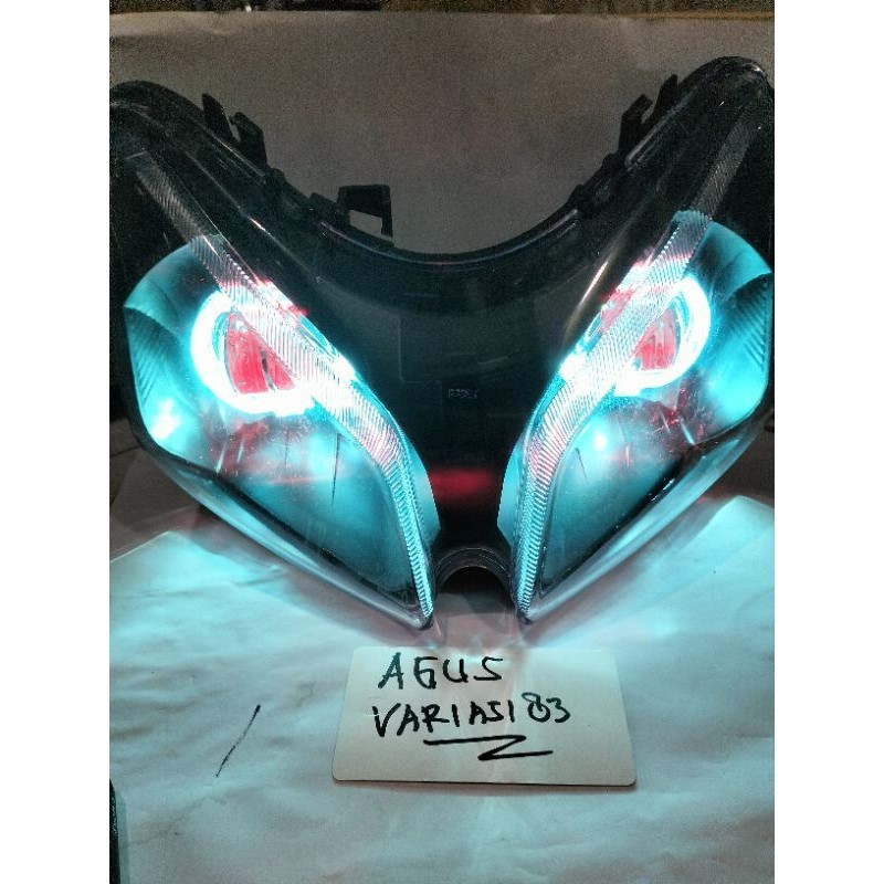 Reflektor Vario 110 karbu proji biled 2 lensa