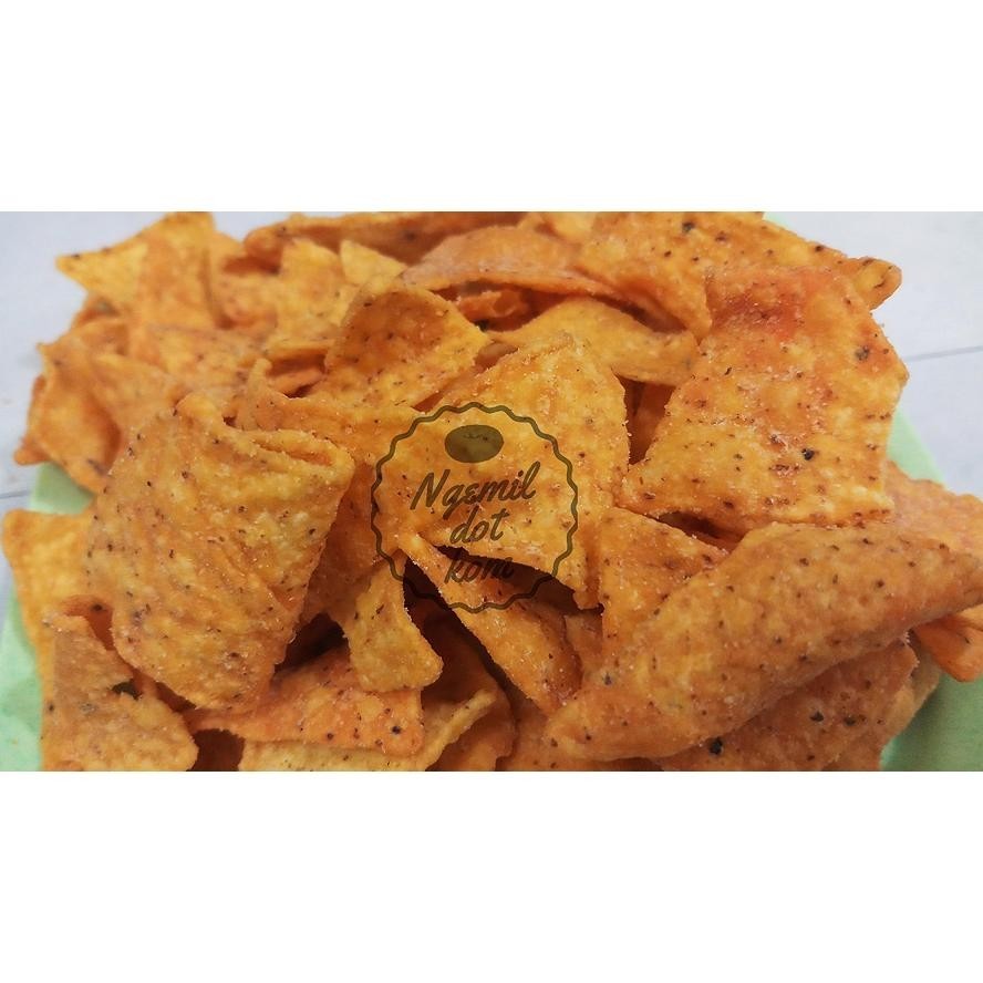 

POI TORTILLA 500gr / KERIPIK TORTILLA TES / TORTILLA CHIPS / TORTILLA JAGUNG / TORTILLA BALADO/ TORTILLA TERLARIS