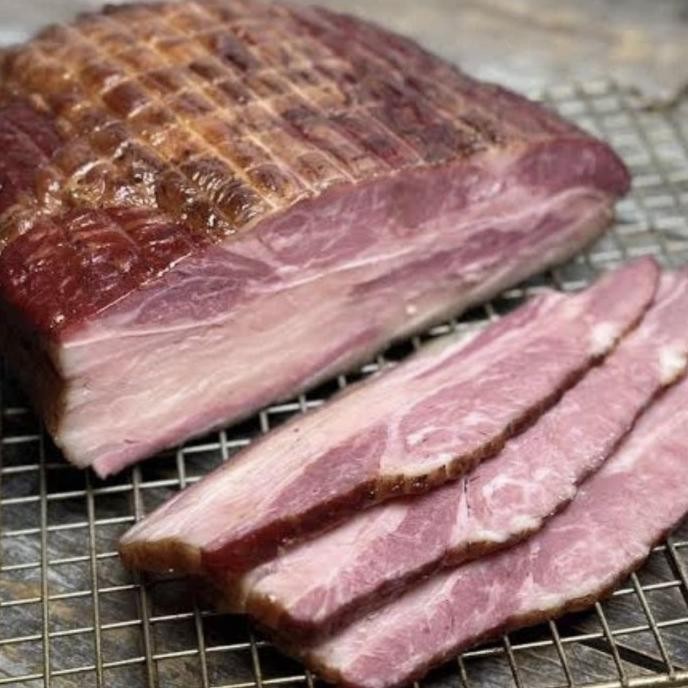 

SMOKED BEEF BACON SLICED 2.5 KG AMALANOVY29