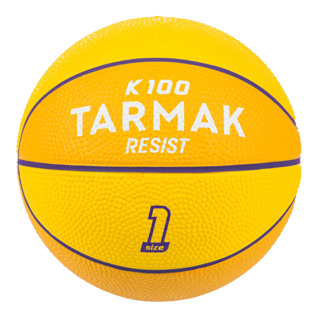 Decathlon TARMAK Bola Basket Anak K100 Uk. 1 - Kuning - 8616153