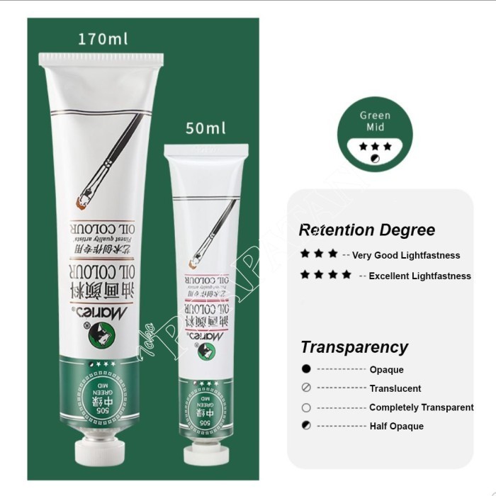 

Cat Minyak Maries / Oil Paint 170 Ml