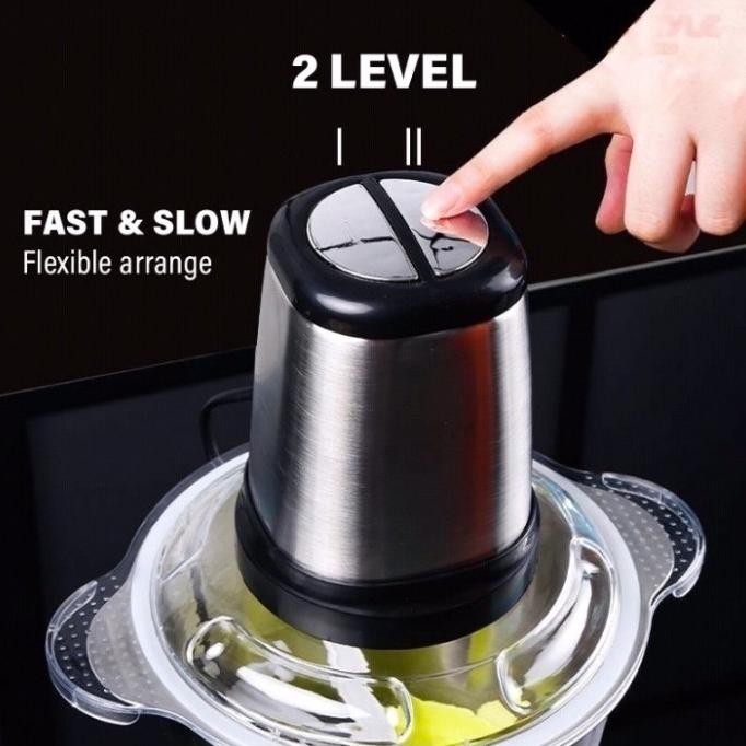 Blender Daging Stainless Jumbo Chopper Blender Elektrik Penggiling