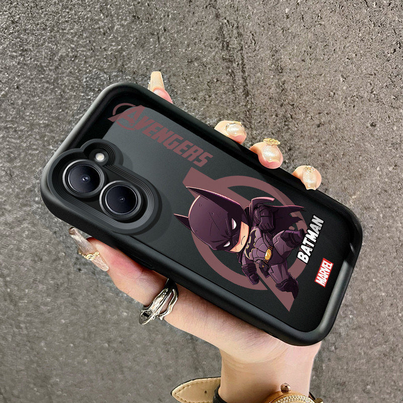 Casing Hp Realme C33 Case hp ponsel motif kartun The Hulk Casing lunak inklusif Kesing Anti drop can