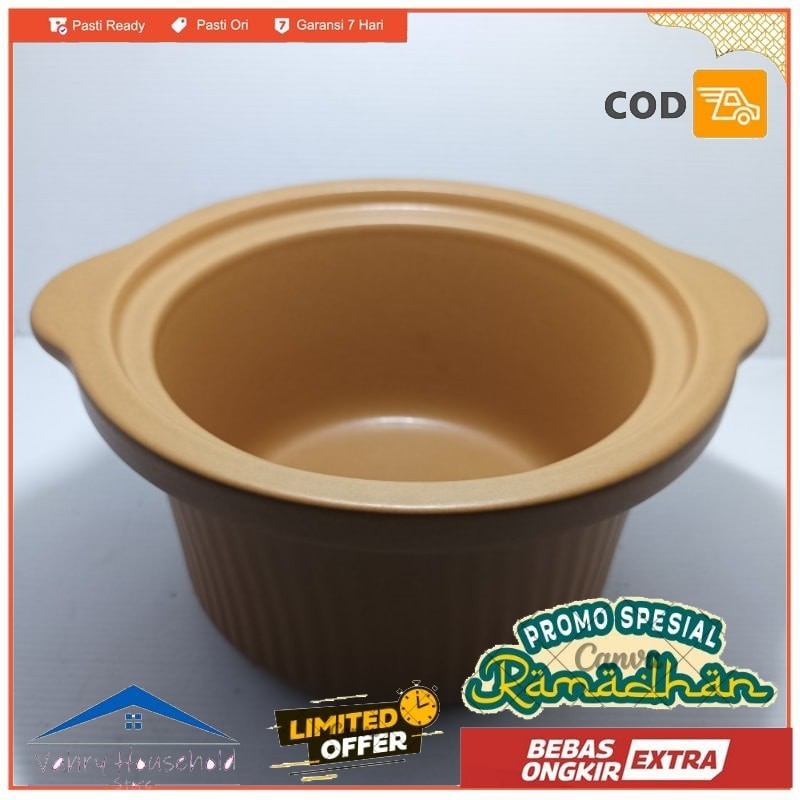 Pot Keramik Original Takahi Slow Cooker Slowcooker 1.2L 1.2 Liter