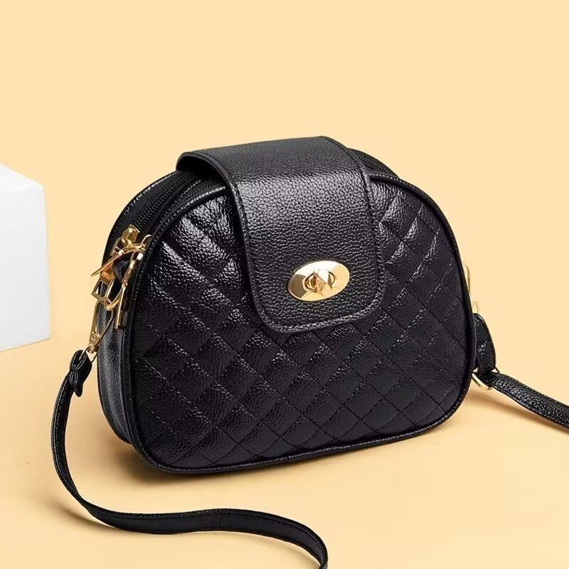 New Multi-Layer Rhombus Cross-Body Fashion Mobile Phone Bag