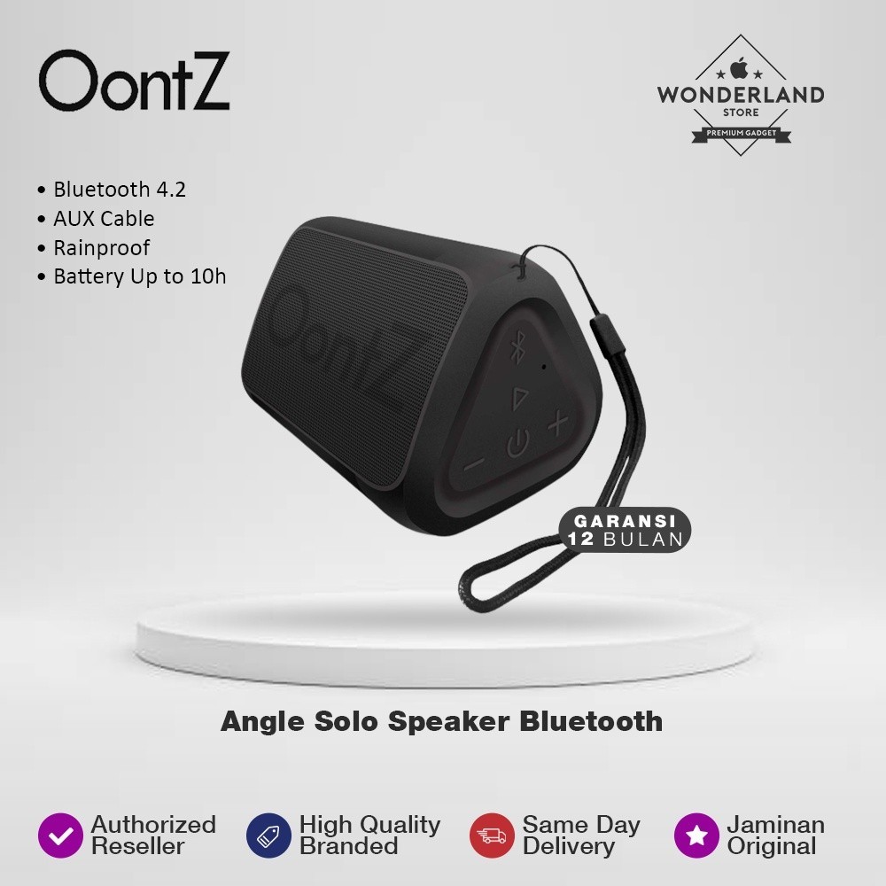 Oontz Angle Solo Dual Mode Speaker Bluetooth Mini Compact Size IPX5 - Wonderland Store Bandung