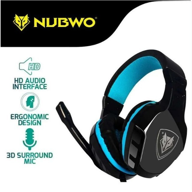 Nubwo No3000 No.3000 Hs-3000 Headset Gaming Sport Edition