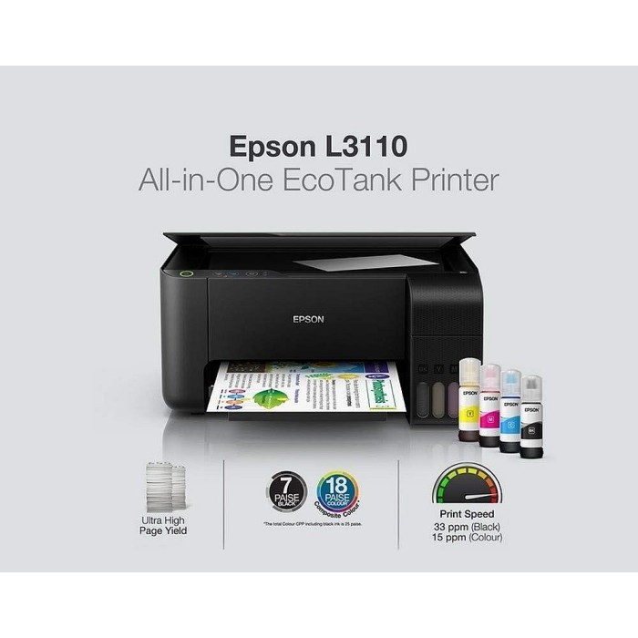 Printer Epson L3110 / Ink Tank / Print / Scan / Copy