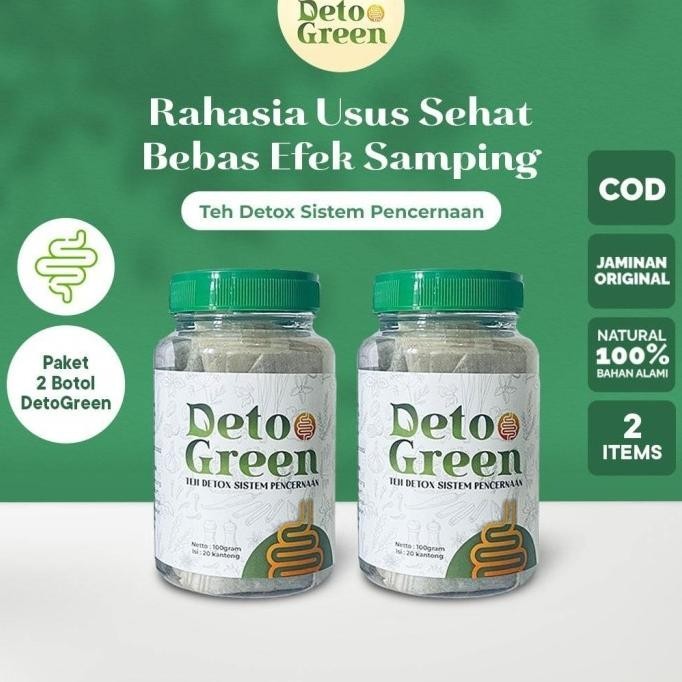 

Paket 2 Botol Hemat Teh Detox Teh Diet Sehat Alami AS76