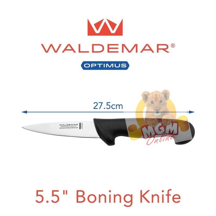 Waldemar boning knife 5.5" - Pisau tulang 14cm Optimus ORIGINAL
