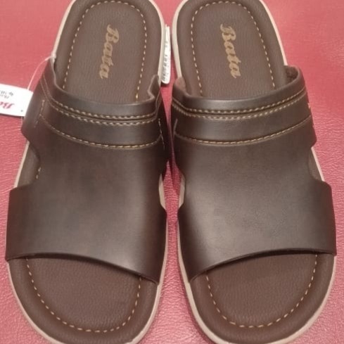 Sepatu Sandal Kulit Pria Asli Bata Original