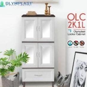 Olymplast Lemari Plastik OLC 2K1L