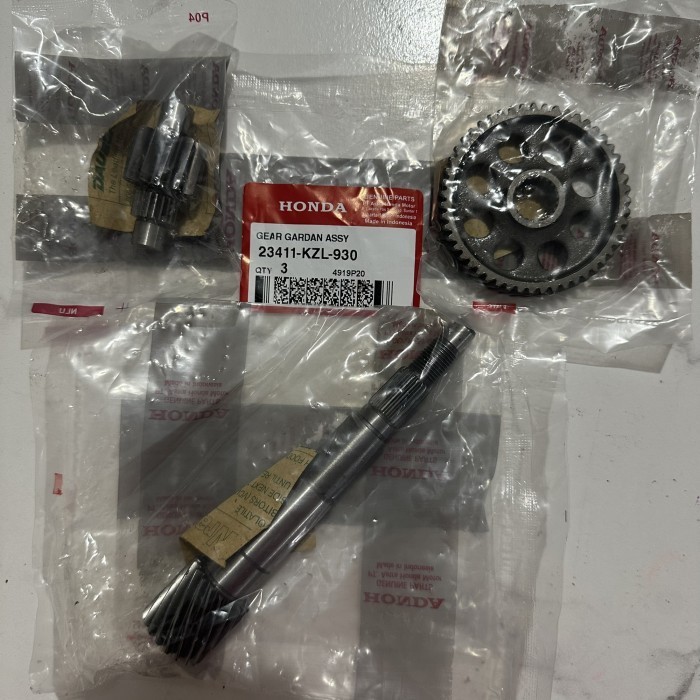 ISI 3 KZL GEAR GARDAN ASSY GIGI MOTOR RASIO CVT BEAT FI SPACY SCOOPY