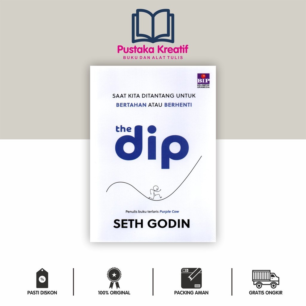 The Dip: Saat Kita Ditantang Untuk Bertahan Atau Berhenti-Seth Godin