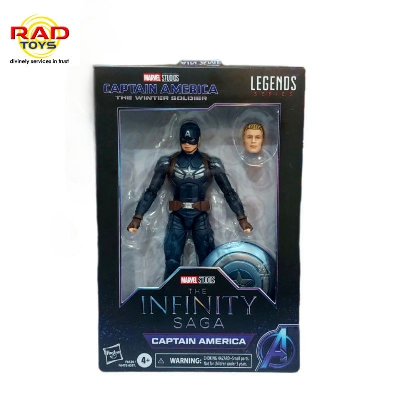 Captain america the winter soldier marvel legends infinity saga hasbro