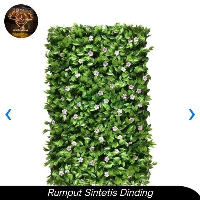 Vertikal Garden/Bunga Sintetis Dinding/Tanaman Rumput Plastik Dekorasi Janelvamae