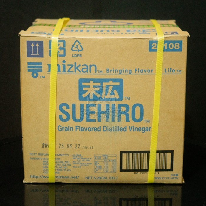 

Zkan Suehiro Su 20 Liter - Sushi Rice Vinegar Cuka Sushi