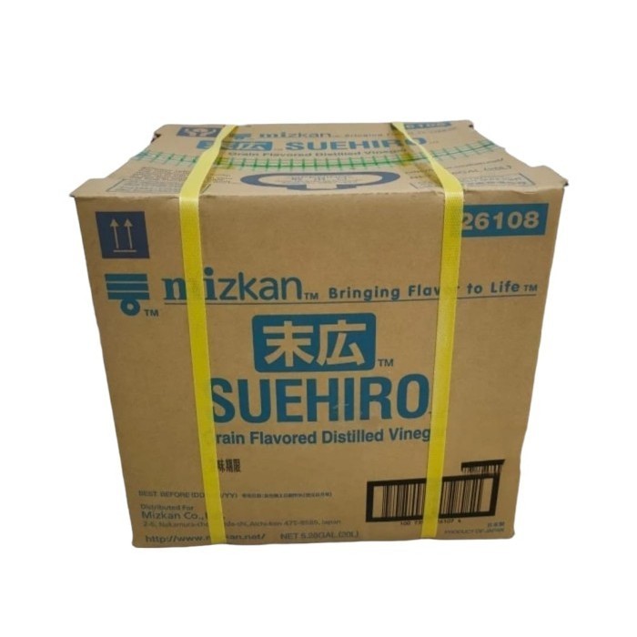 

Zkan Suehiro Su Sushi Vinegar 20L (Grab/Gojek)