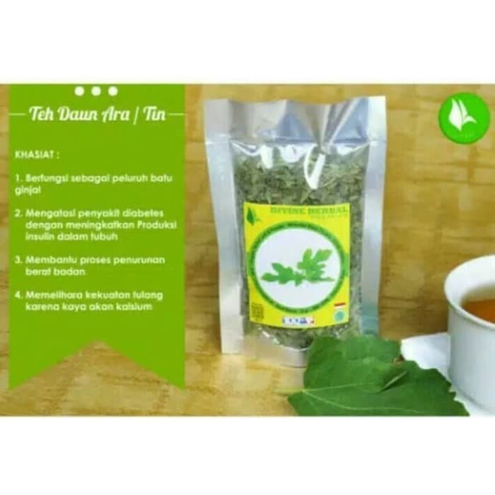 

teh daun tin atau Ara sehat alami