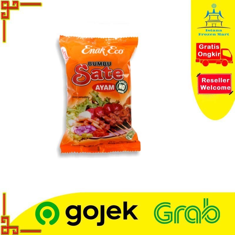 

Bumbu Sate Ayam Instant 185 Gram - ENAK ECO