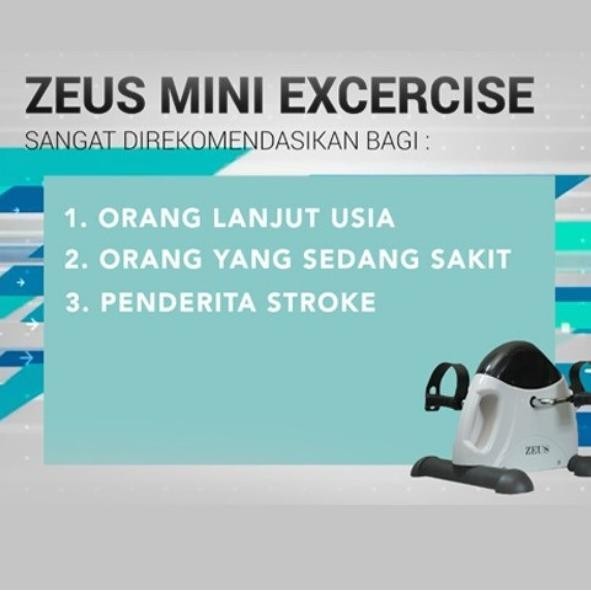 Terbaru/ Zeus Mini Bike Static Sepeda Terapi Statis Zeus Sport Desameri