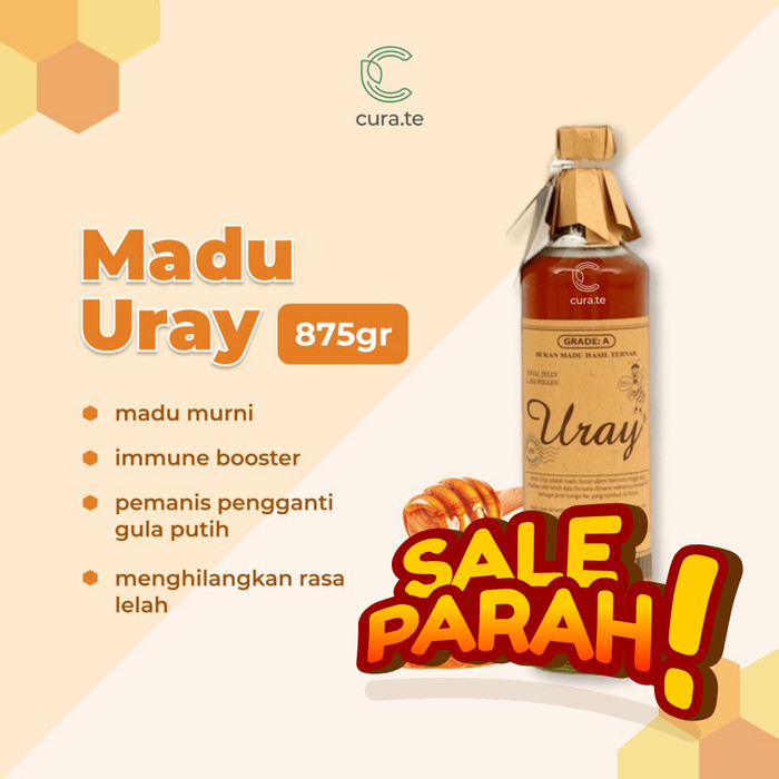 

Madu Uray Murni 640Ml / 875Gr Madu Hutan Nutrisi Natural Honey