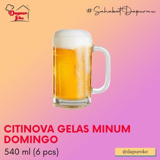 Citinova Gelas Minum Domingo (6 Pcs)
