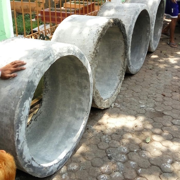 Material Buis Beton / Gorong Gorong Diameter 80Cm