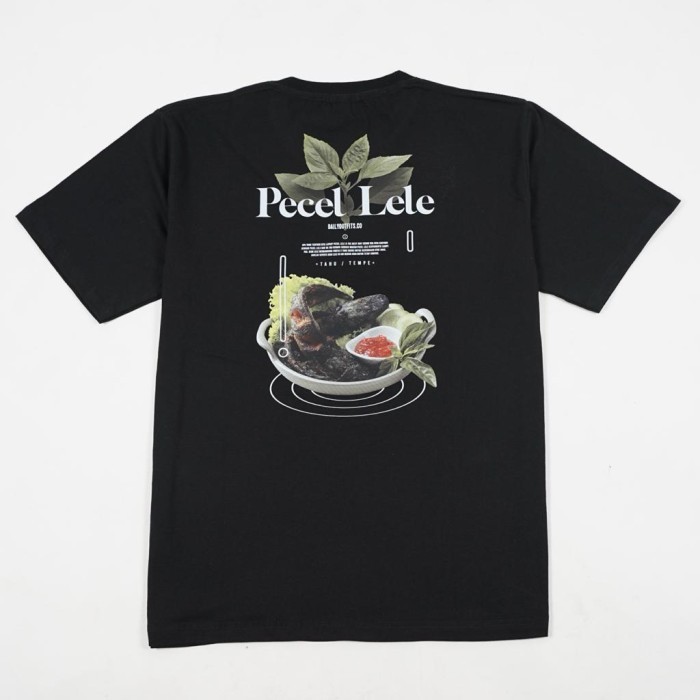 Dailyoutfits Kaos Local Food Pecel Lele