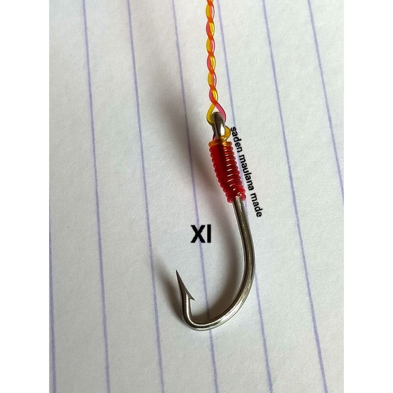 kail belut siap pakai uk xl