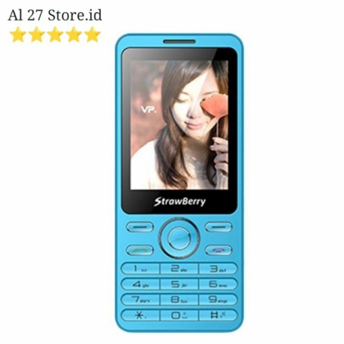 Hp Handphone 3 Sim Card Strawberry St338 Hp Keypad Tombol Layar Besar