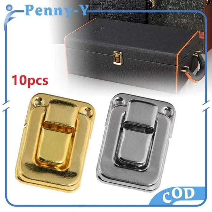 10pcs Kunci Pengait Box Gembok Box Kuncian Koper Kunci Kotak Perhiasan Berkualitas
