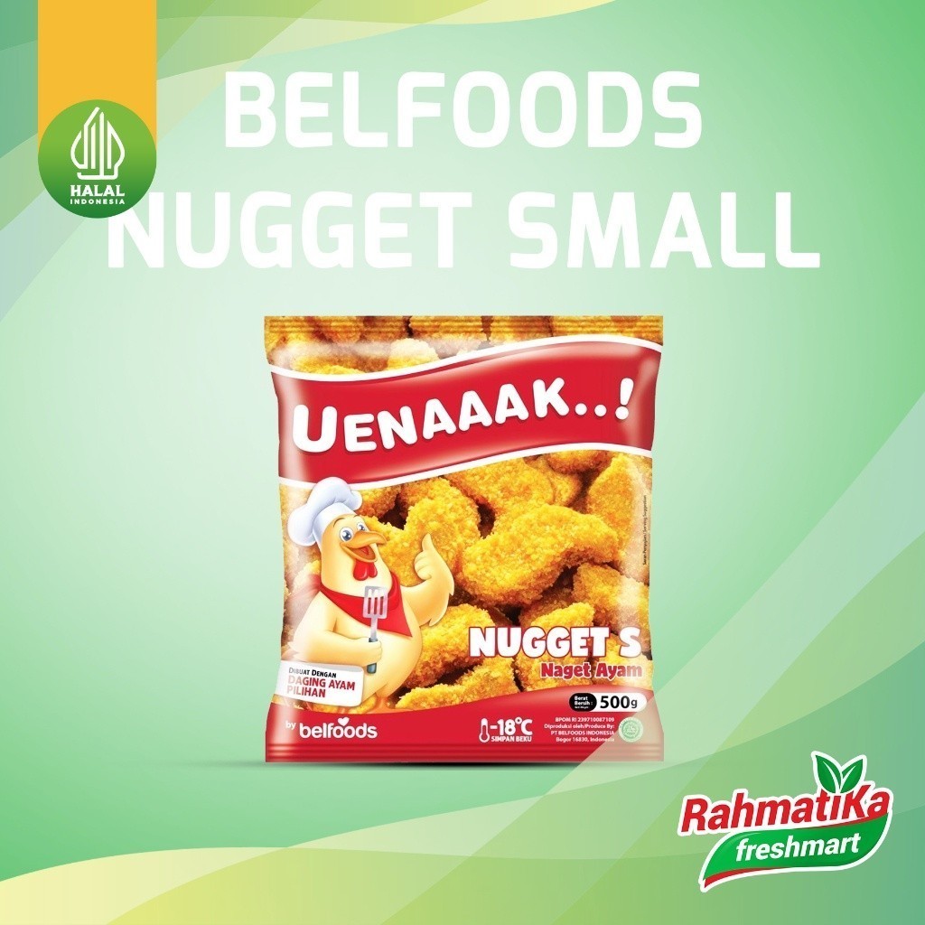 

Belfoods Uenak Chicken Nugget (S) 500 gr