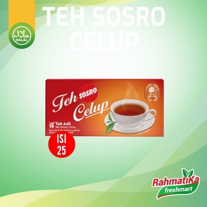 

Teh Sosro Celup Isi 25 / 50 gram