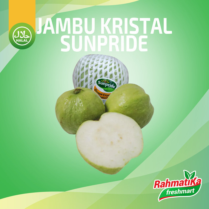 

Jambu Kristal Sunpride Segar / Buah Jambu Fresh 1 Kg (Buah Segar)