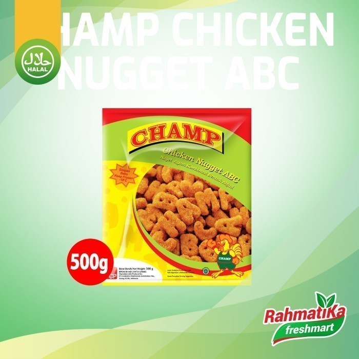 

Champ Chicken Nugget ABC 500 gram