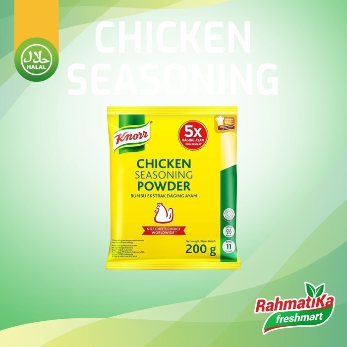 

Knorr Chicken Seasoning Powder / Bumbu Ekstrak Daging Ayam 200 gr