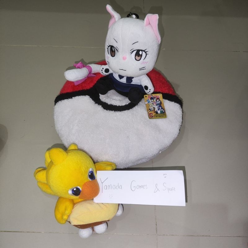 BONEKA PLUSH DOLL FAIRY TAIL HAPPY CARLA TAITO ORI ORIGINAL NEWTAG IMPOR Boneka Plush Doll boneka pl